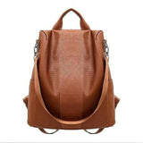 Female anti-theft backpack