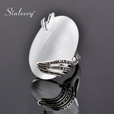 Big Opal Stone Women Ring