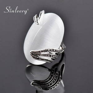 Big Opal Stone Women Ring