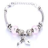 Charm Bracelet Love Heart Key and Lock Bracelet