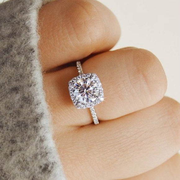 New Trendy Crystal Rings