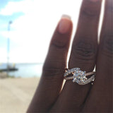 New Trendy Crystal Rings