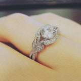New Trendy Crystal Rings