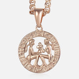Zodiac Sign Pendant Necklace