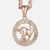 Zodiac Sign Pendant Necklace