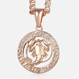 Zodiac Sign Pendant Necklace