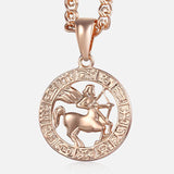 Zodiac Sign Pendant Necklace