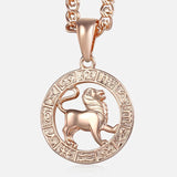 Zodiac Sign Pendant Necklace