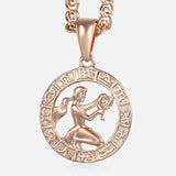 Zodiac Sign Pendant Necklace