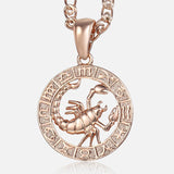 Zodiac Sign Pendant Necklace