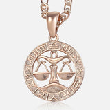 Zodiac Sign Pendant Necklace