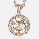 Zodiac Sign Pendant Necklace