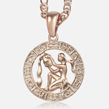 Zodiac Sign Pendant Necklace
