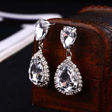 Crystal Rhinestone Dangle Earrings