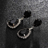 Crystal Rhinestone Dangle Earrings