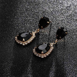 Crystal Rhinestone Dangle Earrings